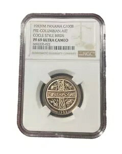 �p�i�} 1983FM �S�[���h 100 �o���{�A NGC PF69UC �v���R�����r�A�� �A�[�g �R�N�� �X�^�C�� ��