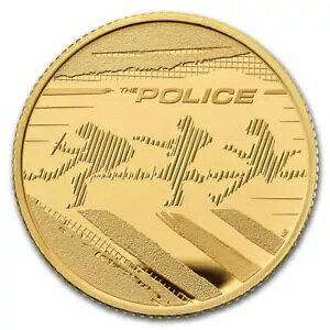 2023 GB 1/4 IX S[h ?25 Prf Music Legends: The Police w/Box & COA
