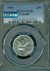 1965 Ji_ 25 Zg PCGS PL68 MAC ōO[h MAC X|bgX *