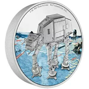 Silberm?nze Star Wars? Vehicles AT-AT Walker? (1.) - 2022 - �j�E�G - 5 �I���X PP