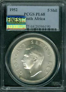 1952 AtJ 5 VO PCGS PL68 PQ ōO[h MAC X|bgX *