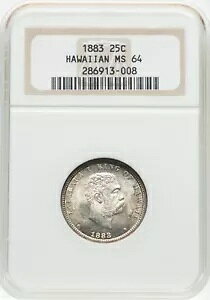 nC JJEA I 1883 NH[^[h / 25 Zg  F NGC MS64