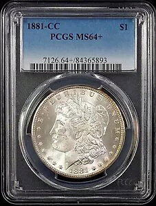 1881 CC �����K�� �h���� PCGS �ɂ���� MS 64 PLUS �F�肳��܂����B