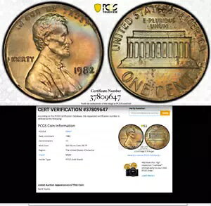 1982 PCGS MS64 ZgI 10c vVF _uXgbN ? _uG[ ? PQ J[ 1c