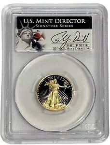 1994 W Diehl  $10 v[t S[h AJ C[O 1/4 IX RC PCGS PR 69 DCAM