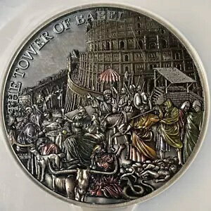 2022 �g�P���E 5 �I���X 999 �t�@�C���V���o�[ THE TOWER OF BABEL �n�C�����[�t �A���e�B�[�N MS 70�I