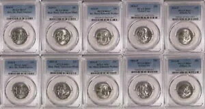2024 P & D �}���[ �~���N �E�H�[�J�[ �N���[�Y Sa 10 �R�C�� �Z�b�g PCGS MS67 ���f�B�[�X �N�H�[�^�[ 25c