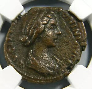 [}RC Lucilla / Pudicitia 164-182/3 AD ? AS NGC ɍׂ