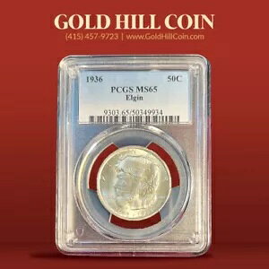 1936 50c �G���W���L�O PCGS MS65�A�W�F�� �R�C��