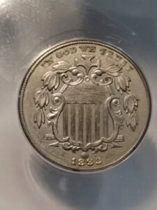 1883 5 Zg V[h jbP _C NbN G[ RC MS 62 ~gXe[g 62 ANACS