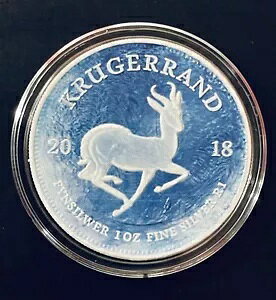 2018 KRUGERRAND 1 oz 999 Vo[ - *FROZEN EDITION* / E 250 {-