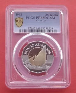 NA`A 1998 NX{ 25 N[i oC^ v[t RC PCGS PR68DCAM