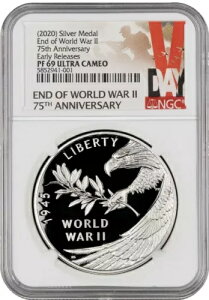 2020 񎟐EI 75 NLO_ NGC PF69UC 1 IX Vo[A{bNXACOA