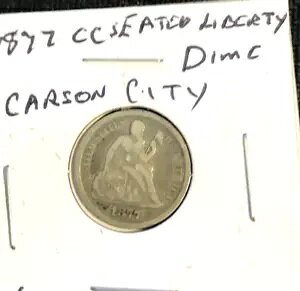 1877 CC Lot-Liberty Dime + 2 more�ACapped Bust 1/2 & dime�A1-Trime 3 �Z���g =1 �_�C��