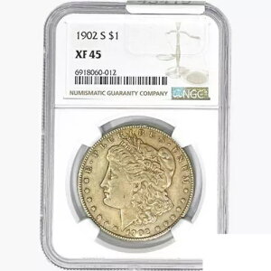 1902-S ���[�K�� �V���o�[ �_���[ �R�C�� NGC XF45