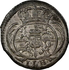 1 PFENNIG 1713 ILH GERMANY �U�N�Z���B - �A���x���e�B�[�� ���C�� NGC �΃O���[�g ���A���e�B -