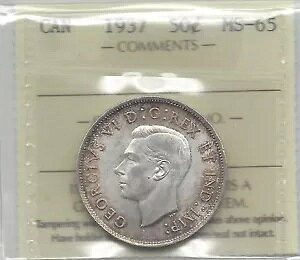 1937 ICCS O[htJi_Y 50 Zgd **MS-65**