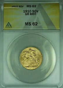 1910N CMX\u LOGh[h7 ANACS MS-62