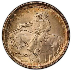 1925 Stone Mountain - PCGS MS66 - �����ȃS�[���h�g�[���̃X�[�p�[�W�F�� - �����ڂ�67�΁I