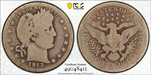 1913-S 25C PCGS AG03