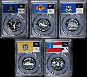 1999-S Vo[ Xe[g NH[^[ v[t Zbg - PCGS PR70 DCAM - fEFA PA NJ CT GA