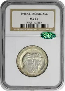 QeBXo[OLOn[t_[ 1936 MS65 NGC CAC