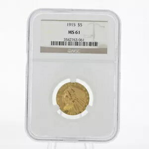 1915 CfBA wbh n[t C[O $5  NGC MS 61 tBftBA č