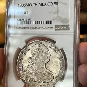 1806 MO TH ���L�V�R 8 ���A�� NGC MS61 OH MY WORLD �R�C�� ??�������D�ꂽ NGC