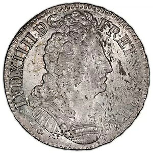 RC - tX C 14  - ?cu aux 3 Couronnes Vo[ - 1711 - H La Rochelle