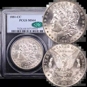 1881-CC �����K�� �h�� ($1) PCGS MS64 CAC