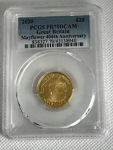 ?25 CMX 2020 Ct[ 400 NLO 1/4 IX  PCGS PR70DCAM