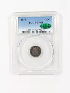 1873 oeB V[ebh n[t_C H10C PCGS PR63 O[ CAC g[ ??