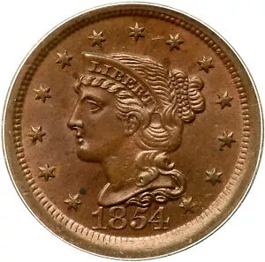 1854 N-14 R-2- PCGS MS 64 BN ҂ݍ݃wA [W Zg RC 1c
