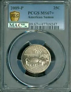 2009 pAJTA NH[^[ PCGS MS67+ MAC 2 ԖڂɗDꂽrWlX MAC X|bgX