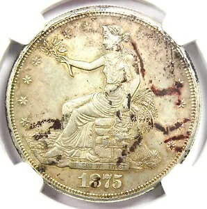 1875-S fՋh T$1 RC - F NGC ʏڍ (UNC MS)
