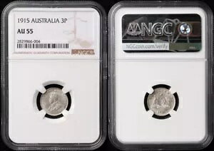 �I�[�X�g�����A 1915 KGV 3D - �X���u NGC AU55�B�����L���b�g��1850�h���B