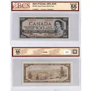 $100 1954 Ji_s frtFCX A/J vtBbNX BC-35a - BCS AU-55