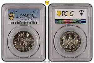 3 CqX}N J.330 }[uNw 1927 A PCGS PR63 |bV v[g 80965