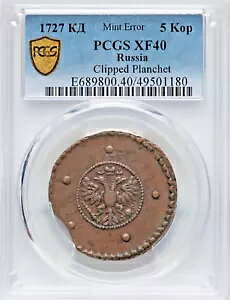 1727 VA 5 RyCJ PCGS XF40 ~g G[ Nbv vVF A LOW POP