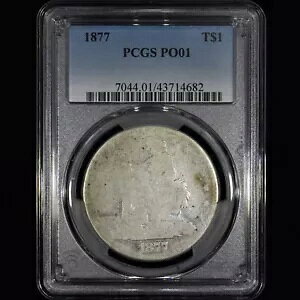 1877 ��f�Ճh�� ? PCGS �s�� 1 PO-01 ? 50C �R�C�� ���[�{�[�� 682 ?�M���ł���?