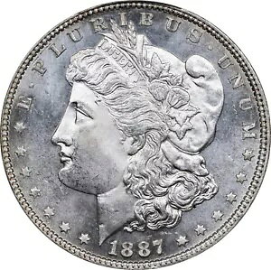 K_[ 1887 PCGS MS-65 v[tIȃuXgzCgRCIf炵II