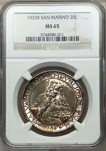 T}m 1933-R 20  Vo[ RCAΖʁAF NGC MS-65