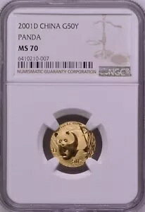 NGC MS70 2001D `Ci p_ 1/10 IX 