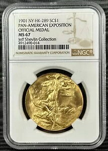 1901 j[[N pAJGLX| ^ HK-289 SC$1 - NGC MS67 - f炵O[h!!!