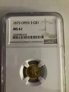 1873N $1 NGC MS61  I[v 3