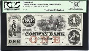 }T`[ZbcBREFC - REFCsB 1854 $1 PCGS ʉ Very Choice New 64 v[t