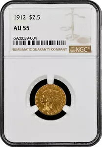 1912N $2.50 CfBAwbhNH[^[ C[O  NGC AU55