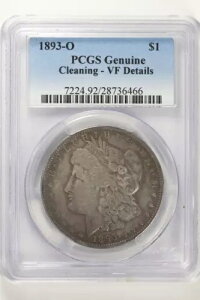 1893-O モーガン シルバー ダラー PCGS VF 詳細 $1