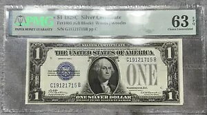1928C FR 1603 $1 Vo[ؖ GB ubN O[h PMG 63 ʎ