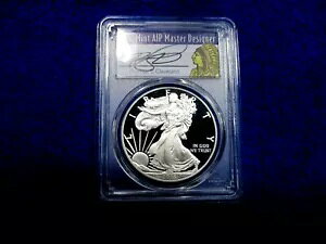 2016-W Am �V���o�[ �C�[�O�� PCGS PF70 DCam POP19 ���^�[�h �G�b�W THOMAS CLEVELAND PQ+
